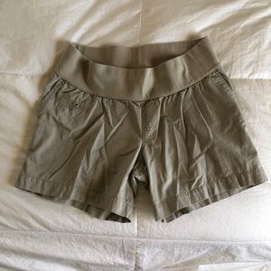 💗MATERNITY Khaki Shorts LIKE NEW